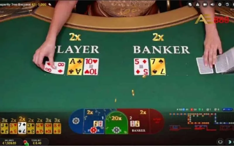 Baccarat AE888 - Trò chơi cổ điển và cơ hội thắng lớn